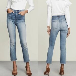 Veronica Beard Carly Kick-Flare Jeans denim Classic Blue Sz 29